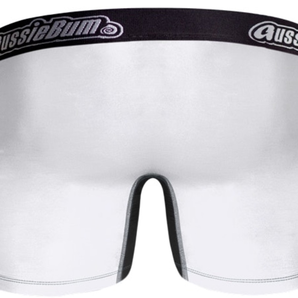 White Comfy Bamboo Trunks